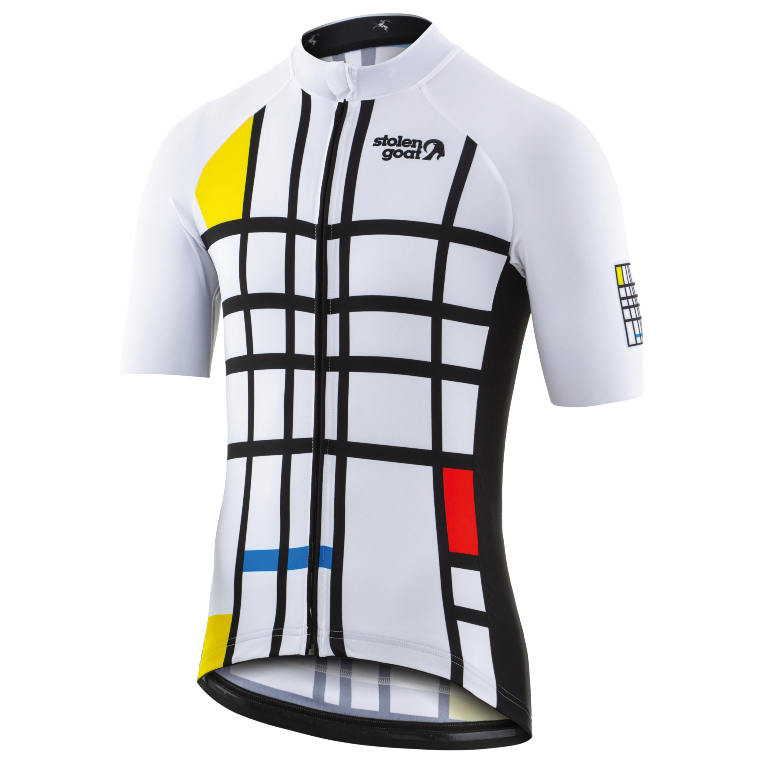 Men s Piet Mondrian cycling jersey Clothing Tate Shop Tate